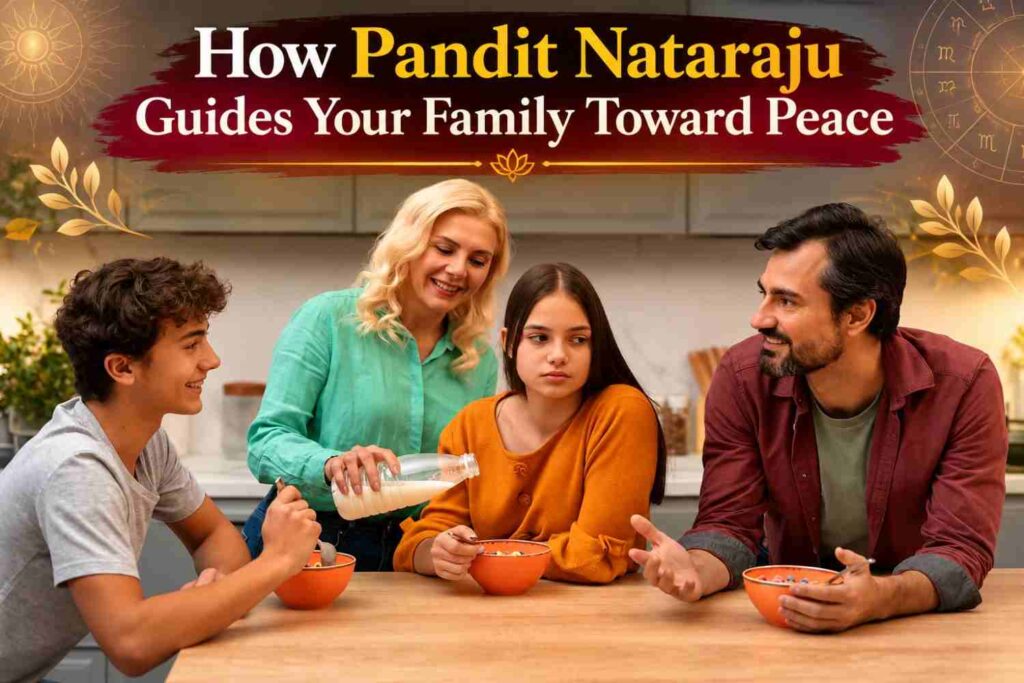 pandit nataraju guides your family toward peace